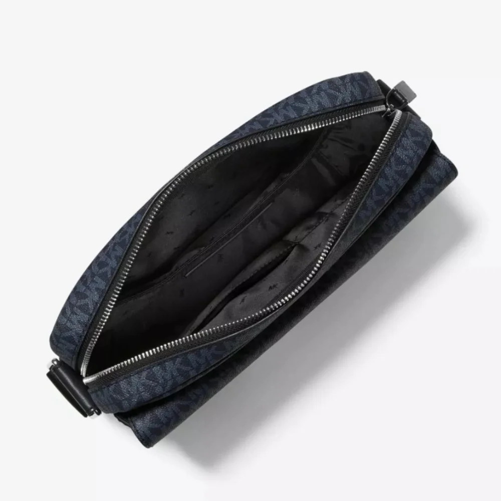 Michael Kors Cooper Logo Camera Bag - Admiral/Pale Blue NWT **FAST SHIPPING**